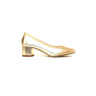 Scarpe Aragì - Decollette Tacco 4,5cm in Pelle - Vento Forte Oro